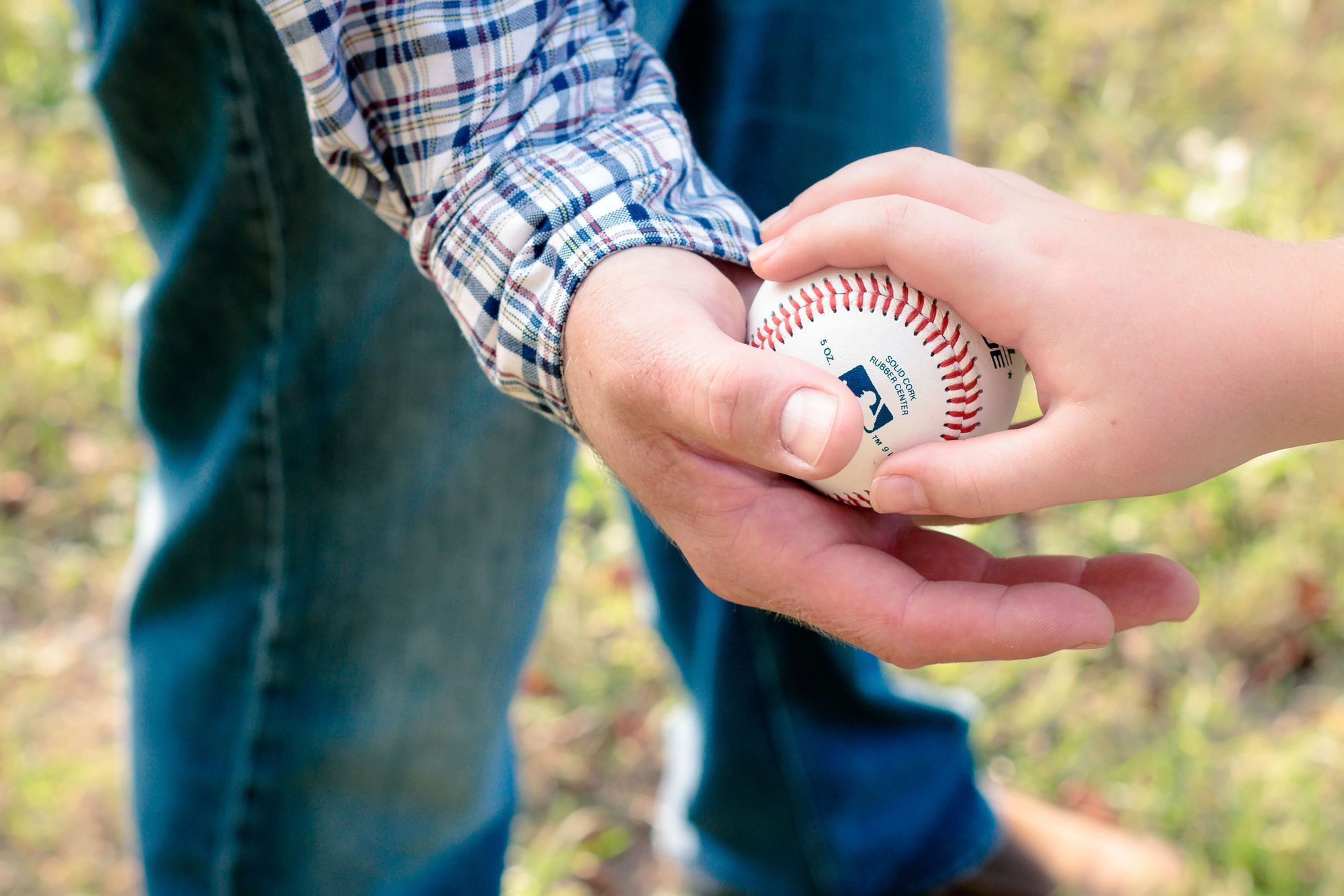 Teaching A Kid How To Throw A Baseball