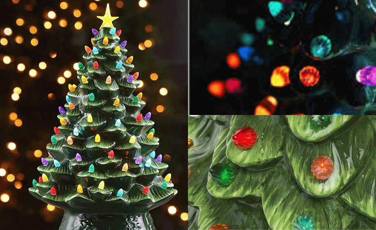 Colorful Ceramic Christmas Tree Lights Just Like Grandmas   Ceramic Christmas Tree Lights       